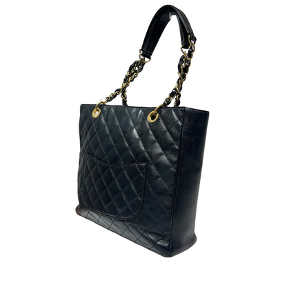 Matelasse Quilted Calfskin Chanel Caviar Tote Bag [101272]