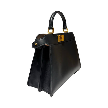 Calfskin Peekaboo Two Way Shoulder Bag [101830]