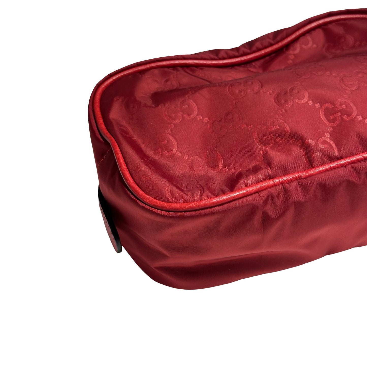 GUCCI GG POUCH RED NYLON [20004205]