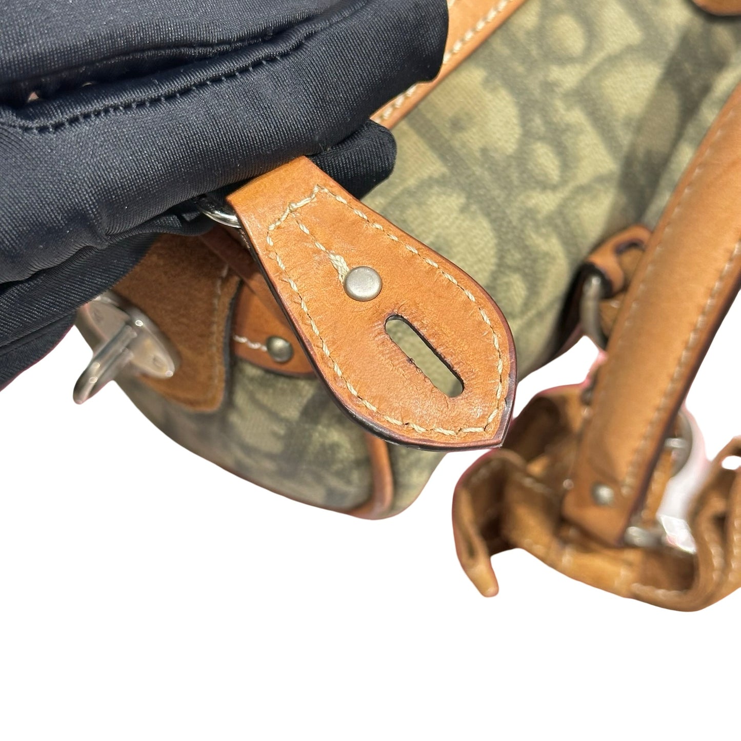 DIOR VINTAGE BOSTON SHOULDRER BAG OBLIQUE [3001079]