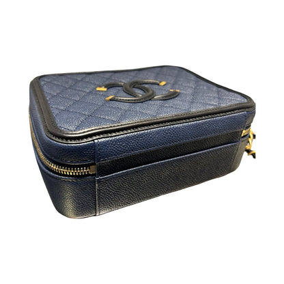 CHANEL VANITY CASE TWO WAY SHOULDER BAG ［20000229］