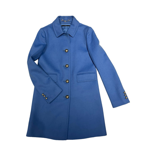 GUCCI BLUE LONG COAT [20000274]