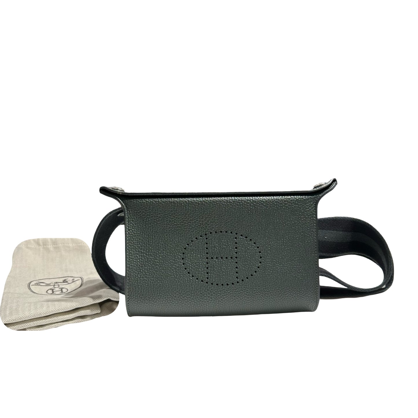 HERMES VIDEPOCHES BAG GREEN [20004207]