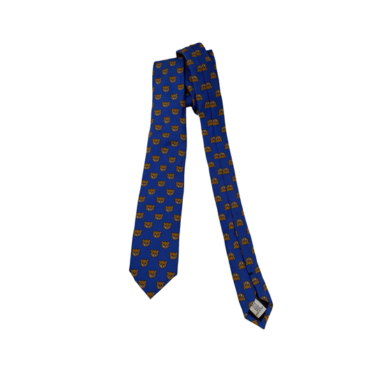 MOSCHINO BEAR TIE BLUE [3000205]