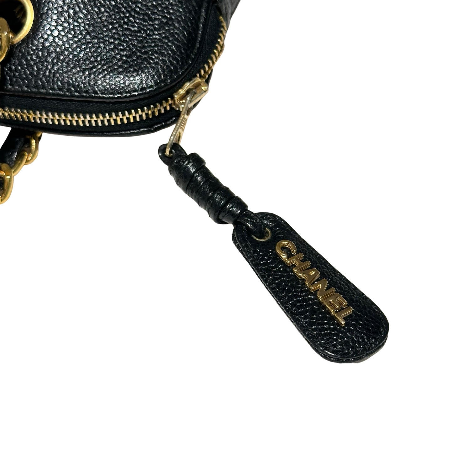 Caviar skin Vintage Chain Shoulder Bag [101622]