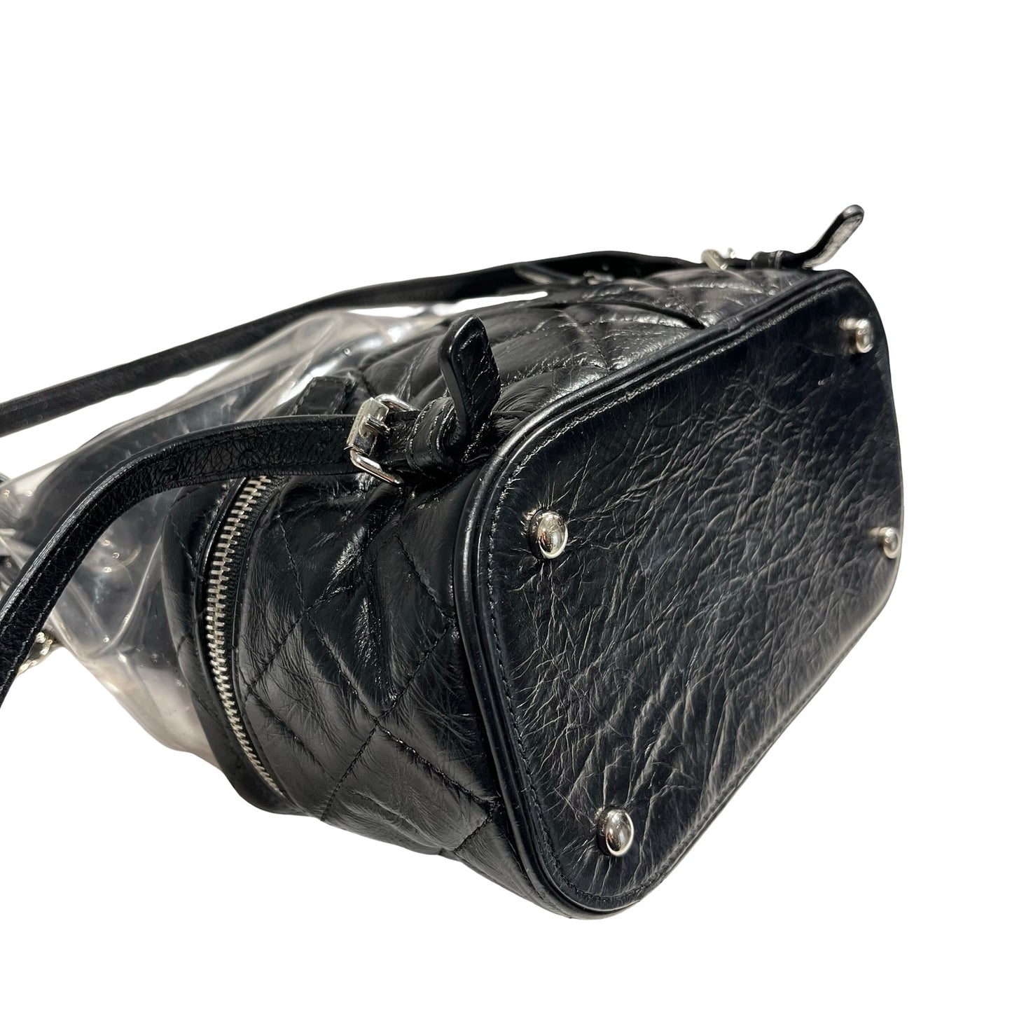 CHANEL PVC SHOULDER BAG [3001055]