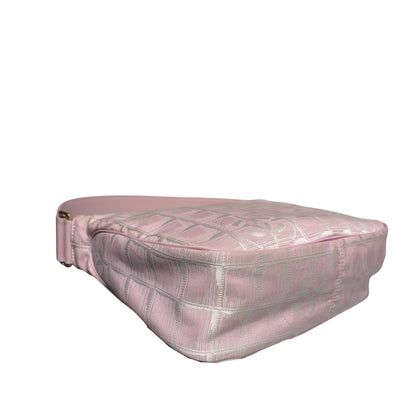 CHANEL PINK GHW TRAVEL LINE SHOULDER BAG [3000258]