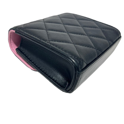 Matelasse Quilted Lambskin WOC Wallet on chain [101277]