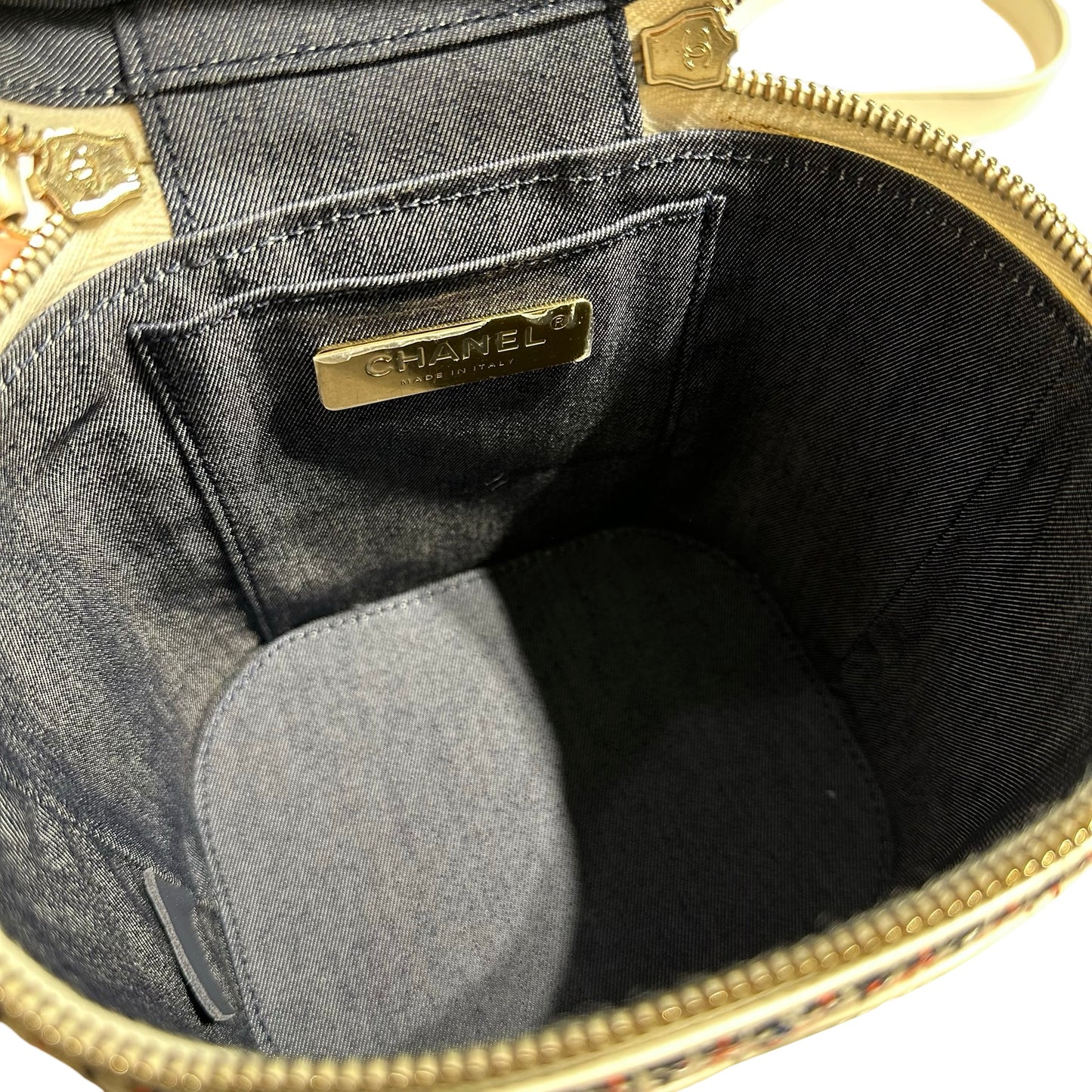 CHANEL TWEED VANITY BAG [3000454]