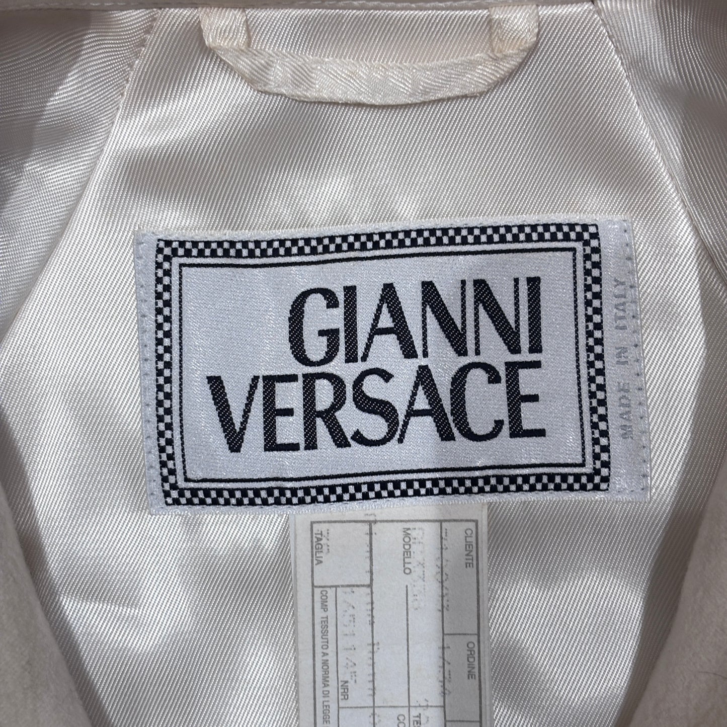 GIANNI VERSACE WHITE JACKET [20002021]