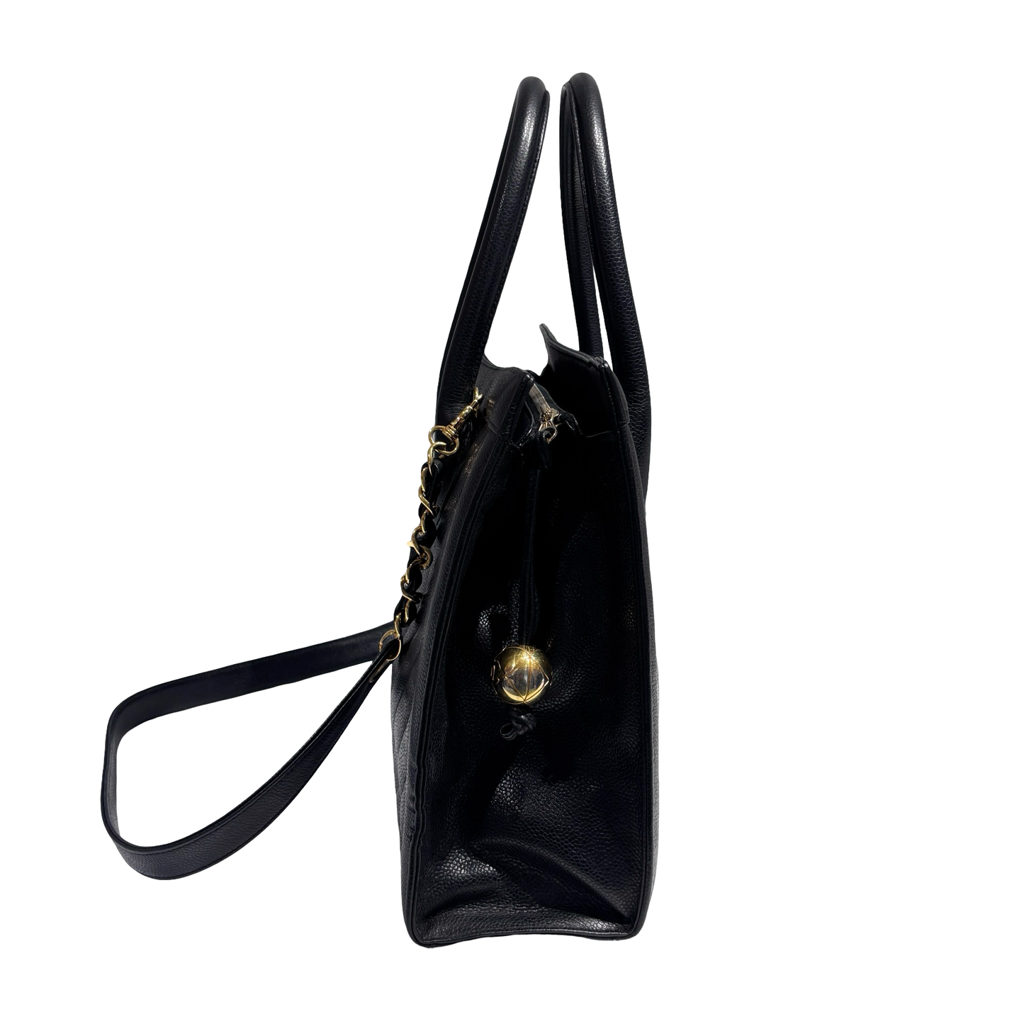 CHANEL GOLD BALL TWO WAYS SHOULDER BAG [3000220]