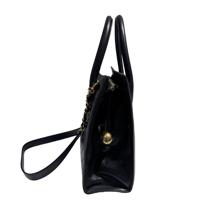 CHANEL GOLD BALL TWO WAYS SHOULDER BAG [3000220]