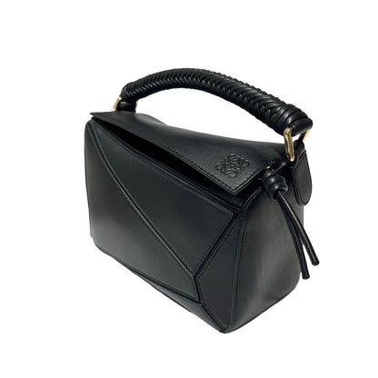 Calf Skin Small puzzle bag in mellow Two Way Shoulder Bag [101229]