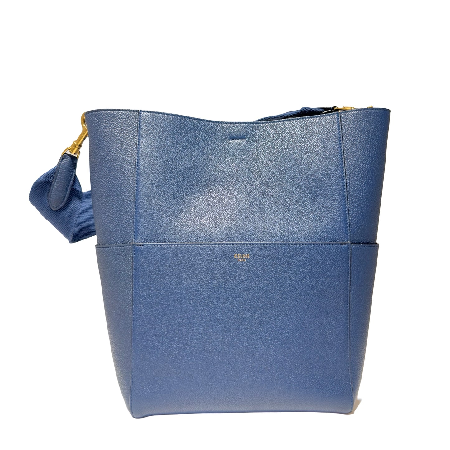 Calf Skin,Canvas  Tote Bag [101533]