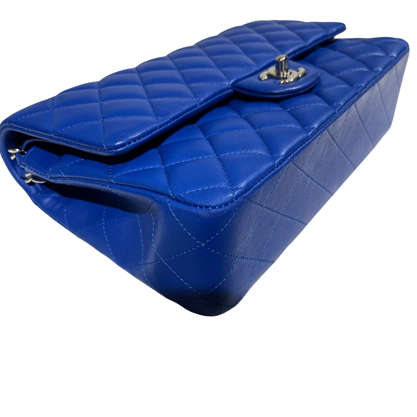 CHANEL BLUE LAMBSKIN CF25 [3001057]