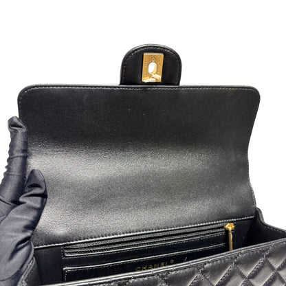 CHANEL TOP HANDLE SMALL FLAP BAG [3000356]