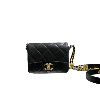 CHANEL MINI FLAP 17CM BAG [3000529]