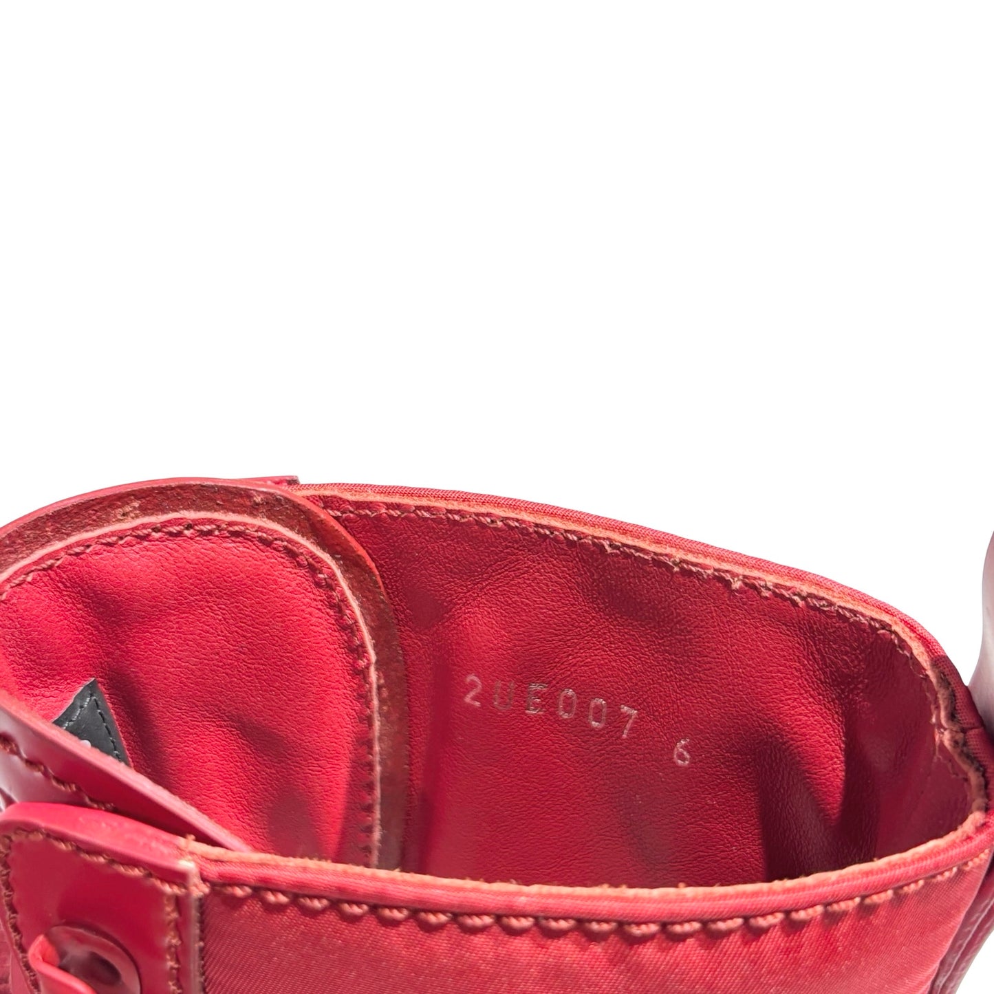 PRADA RED SHOES [3000887]