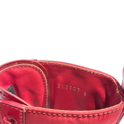 PRADA RED SHOES [3000887]