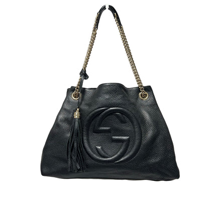 Calf Skin Soho Chain Shoulder Bag Two Way Shoulder Bag [101494]