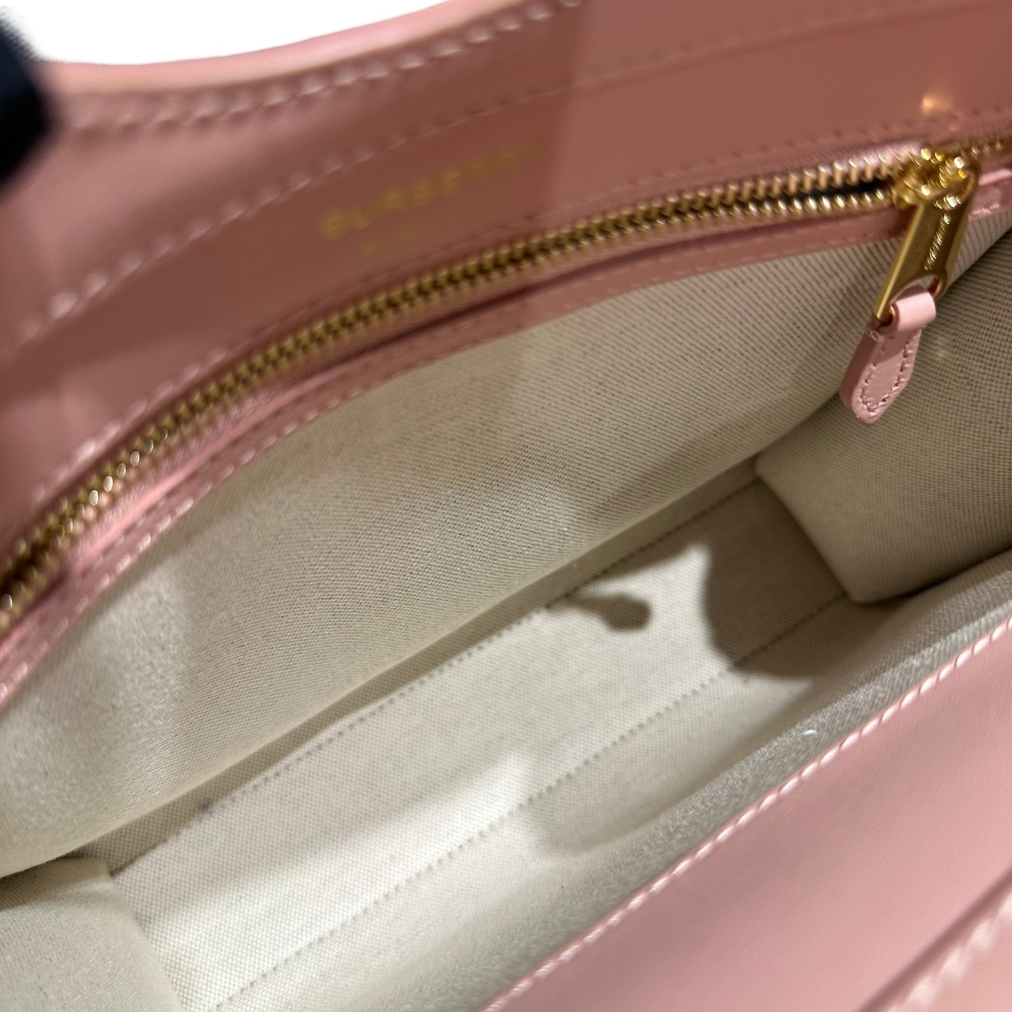 BURBERRY MINI POCKET PINK CANVAS GHW [30001117]