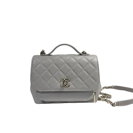 CHANEL GREY GHW CAVIAR BUSINESS AFFINITY [3000280]