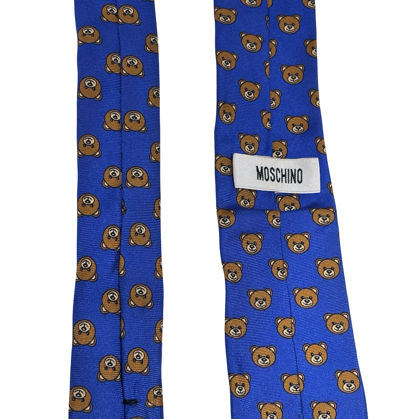 MOSCHINO BEAR TIE BLUE [3000205]