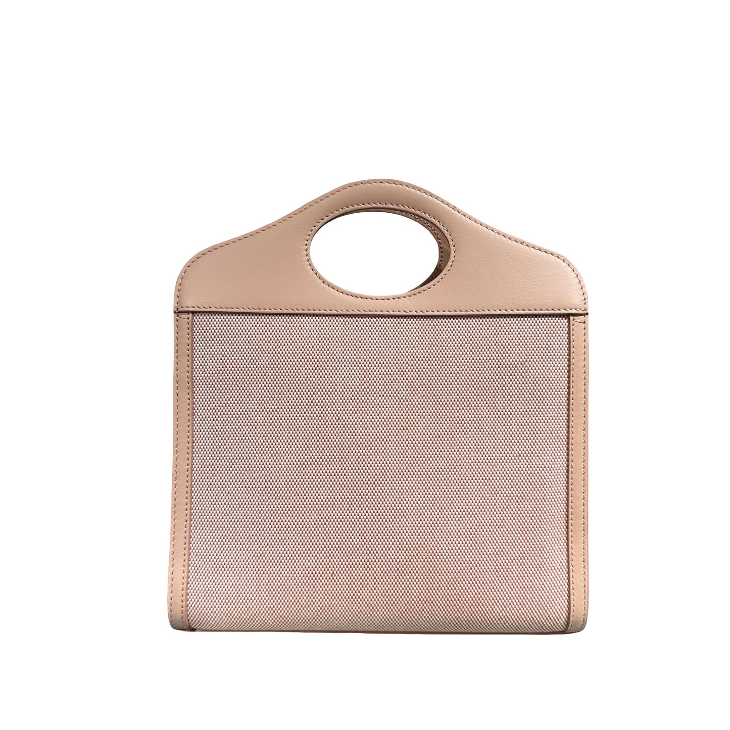 BURBERRY MINI POCKET PINK CANVAS GHW [30001117]