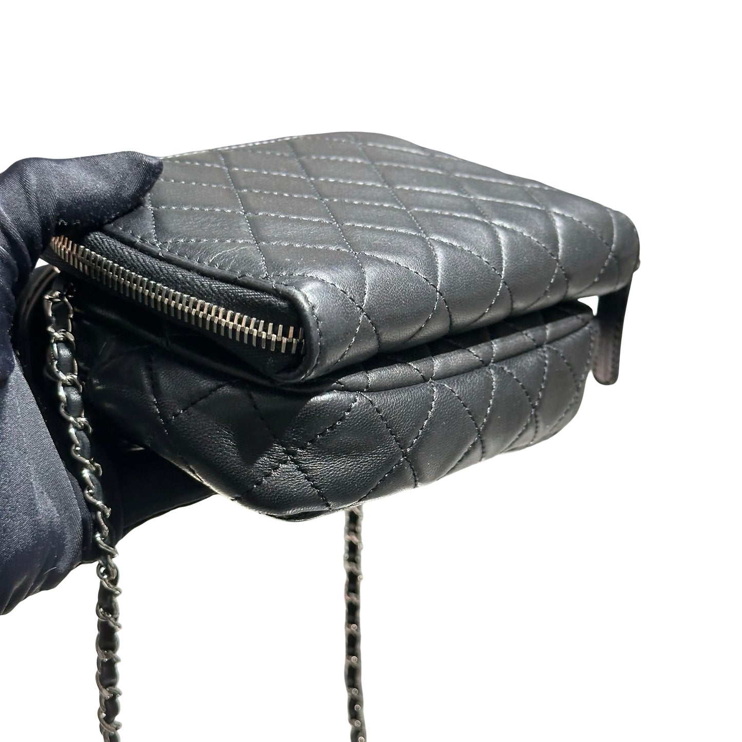 CHANEL MINI DOUBLE POUCH BAG [3000442]