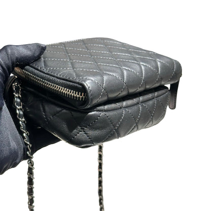 CHANEL MINI DOUBLE POUCH BAG [3000442]