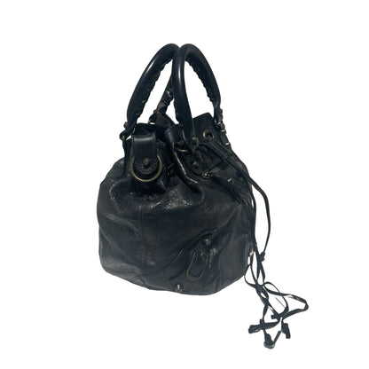 Calfskin Pom Pon mini Shoulder bag [101324]