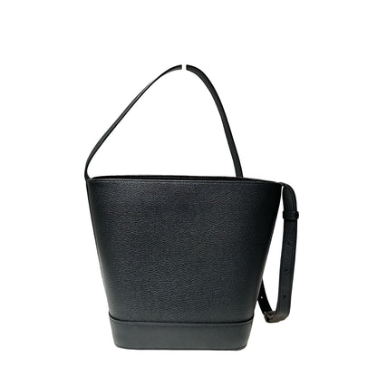 Calf Skin Small Bucket Bag Cross Body Bag [101771]