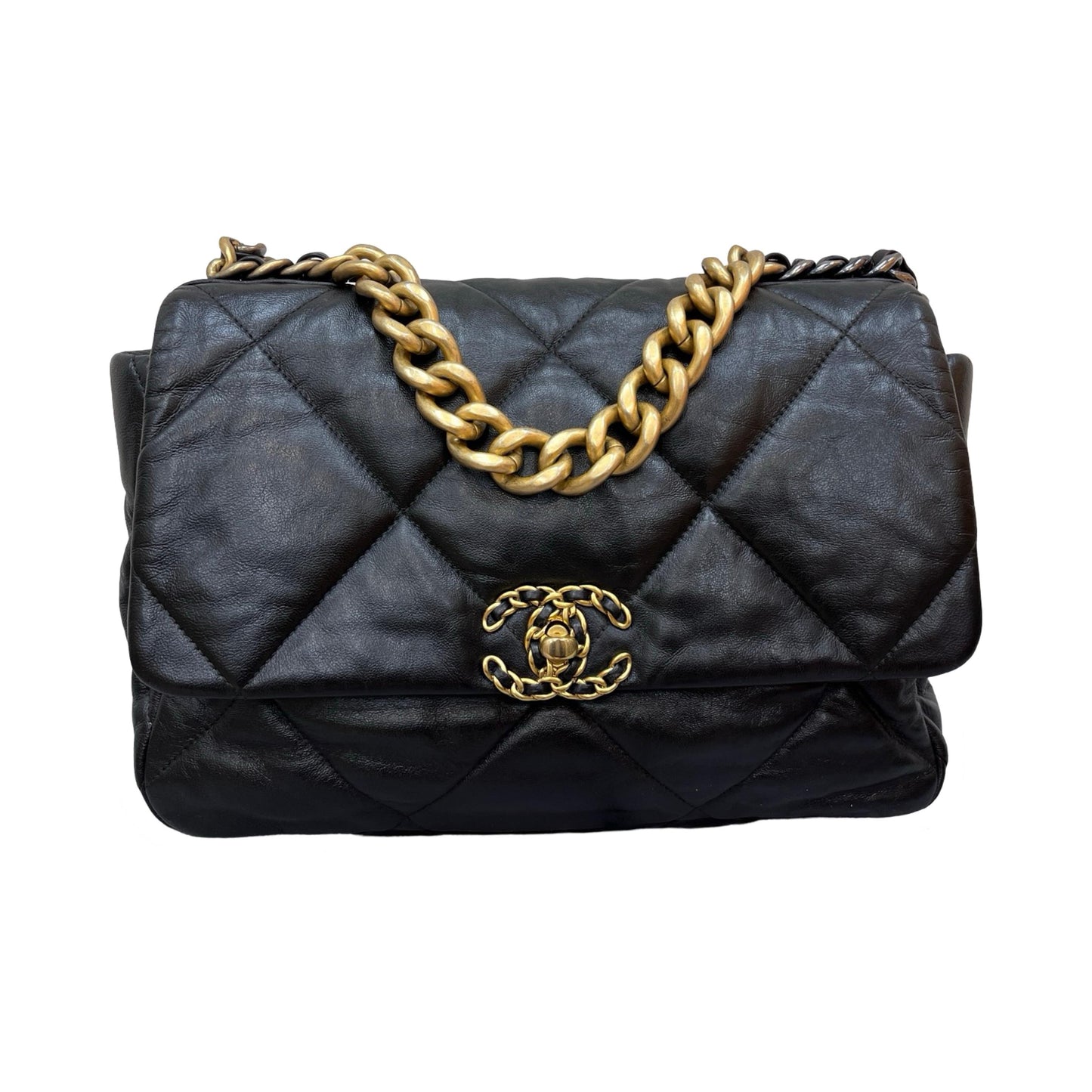 Matelasse Quilted Lambskin Two Way Shoulder Bag [101745]