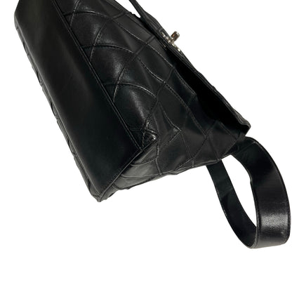 CHANEL QUILTED VINTAGE BLK SHOULDER BAG [3001101]