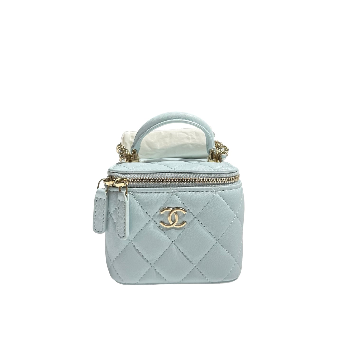 CHANEL MINI VANITY BLUE [2004213]