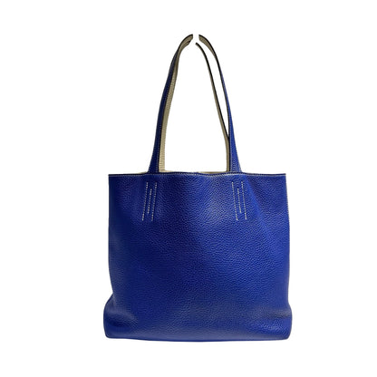 HERMES LIGHT GREY & BLUE DOUBLE SENS 28 [3000276]