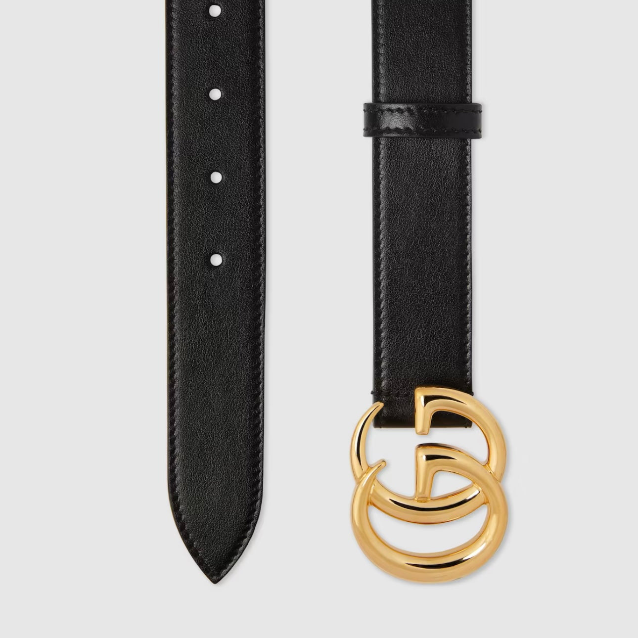 GUCCI MARMONT BELT WITH SHINY BUCKLE 75 CM [3000290]