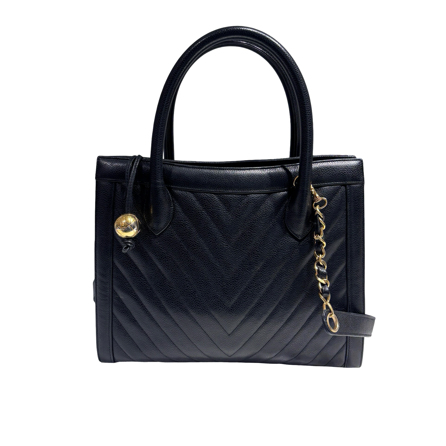 CHANEL GOLD BALL TWO WAYS SHOULDER BAG [3000220]
