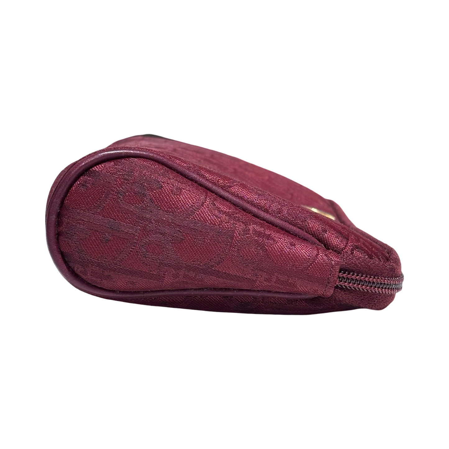 DIOR OBLIQUE VINTAGE CLUTCH RED HANDBAG [3000516]