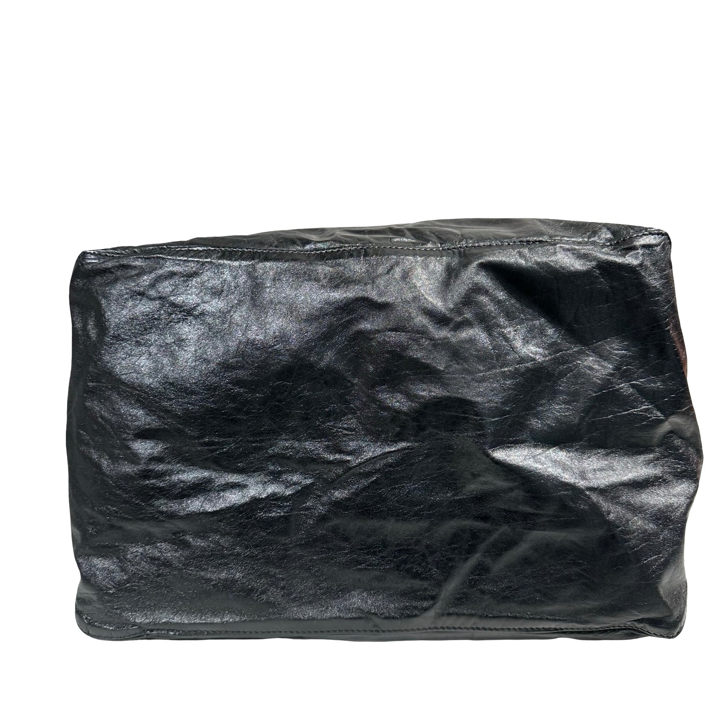 LOEWE FOLD SHOPPER BAG BLACK LAMBSKIN [3001376]