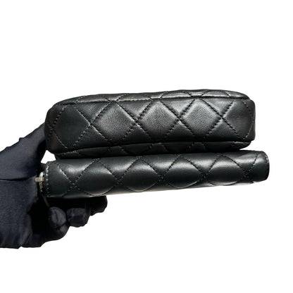 CHANEL MINI DOUBLE POUCH BAG [3000442]