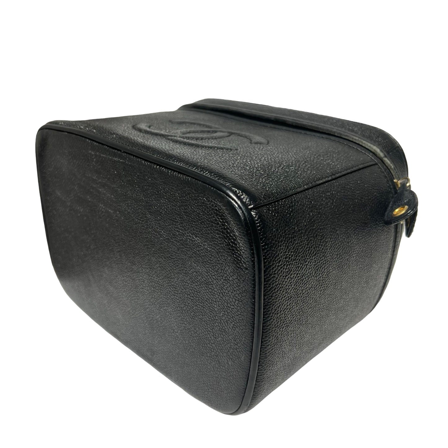 Calfskin Vanity Case Two Way Shoulder Bag [101221]