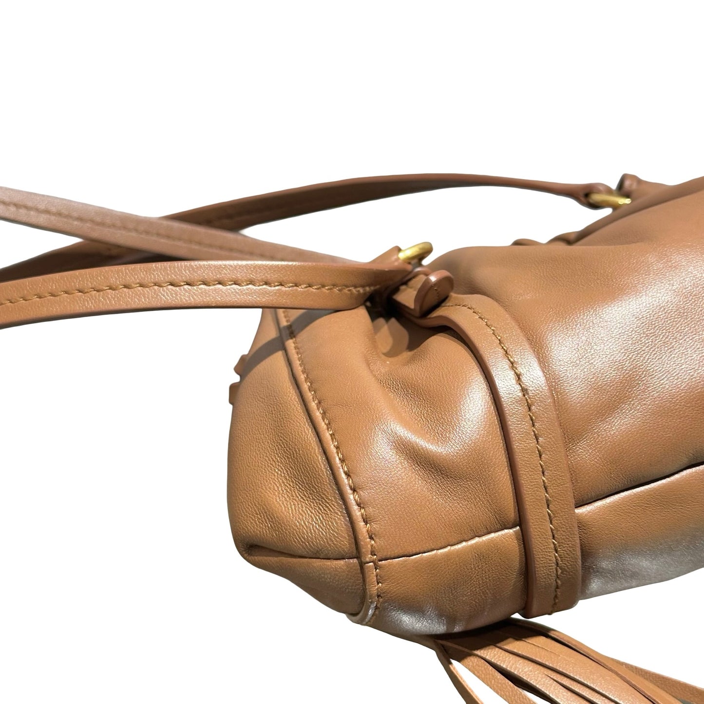 MIU MIU JOIE MINI BROWN NAPPA GHW [3001119]