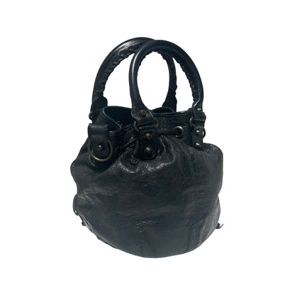 Calfskin Pom Pon mini Shoulder bag [101324]