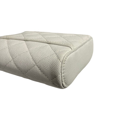 CHANEL VANITY CHAIN BAG WHITE [3001060]