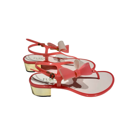 FURLA SANDAL HEELS PVC PINK [3000164]