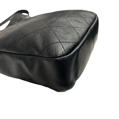 CHANEL BUCKET BAG BLACK GHW [3001201]