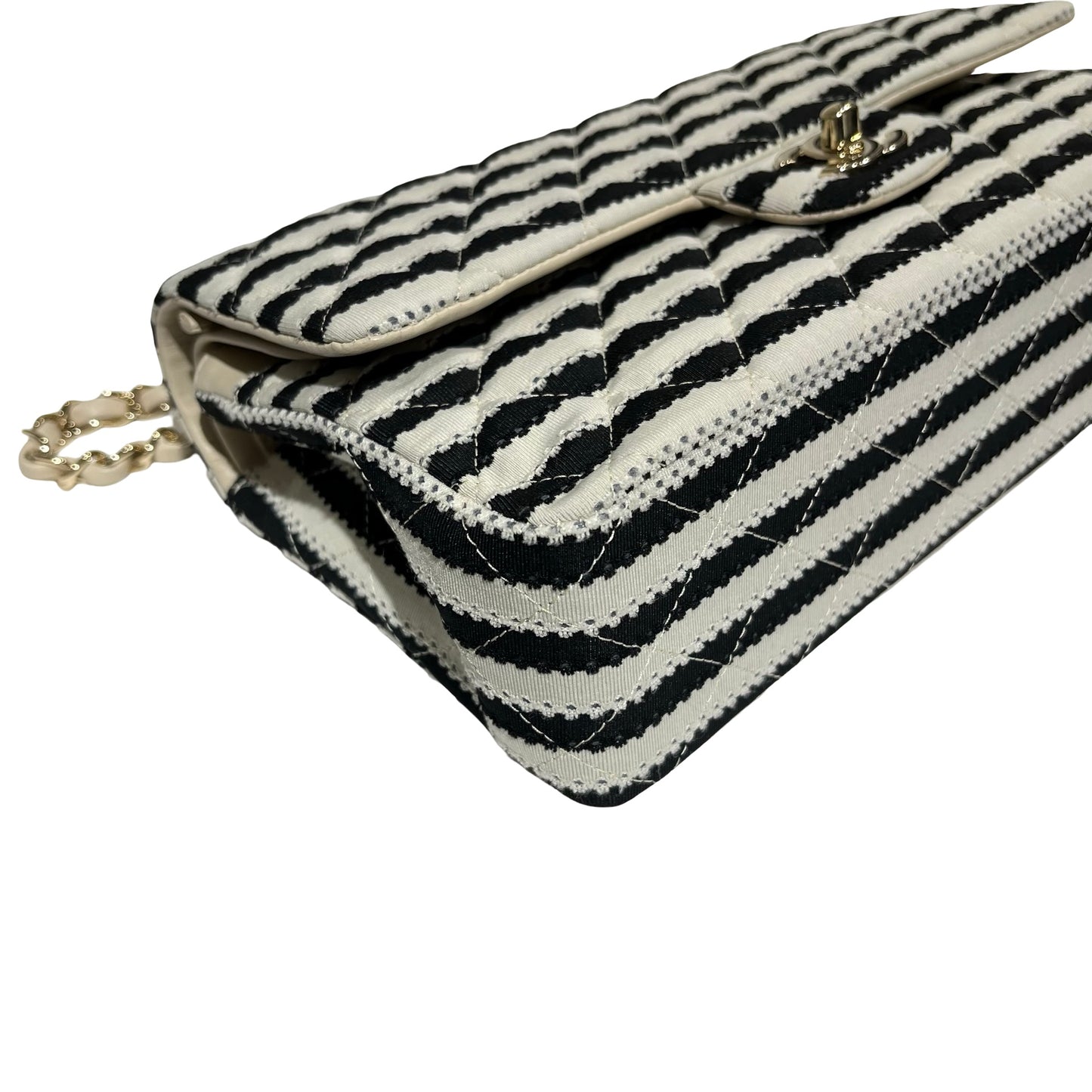 CHANEL PEARL CF25 BLACK WHITE [3001105]