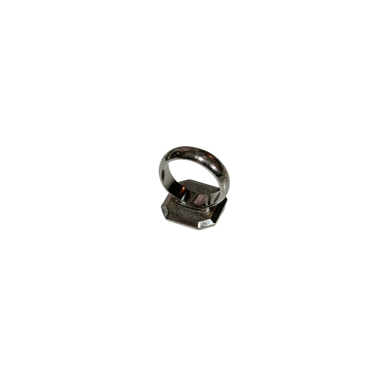 CHANEL EMERALD-SHAPED CC LOGO RING WITH CRYSTALS [3001015]