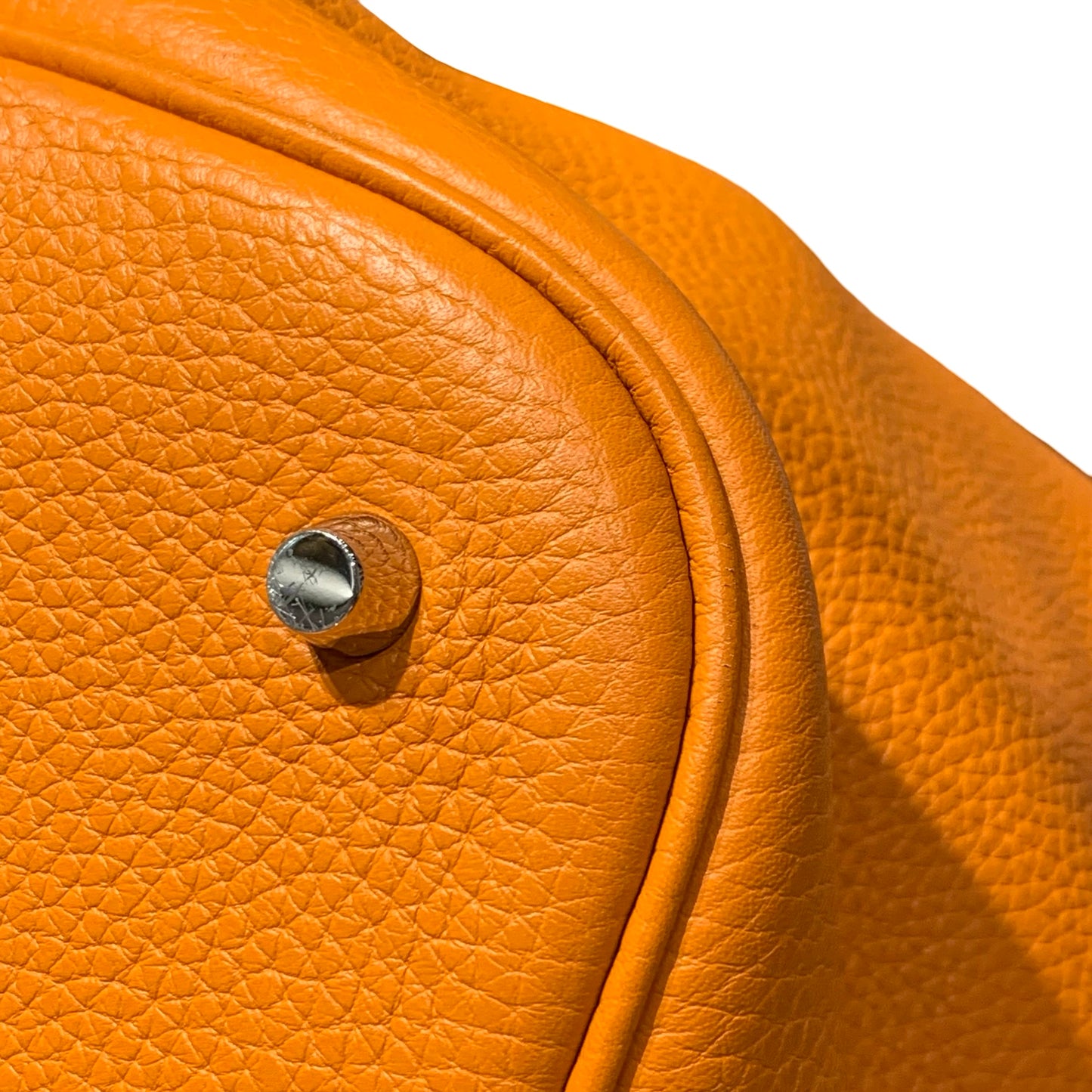 HERMES PICOTIN 26 RED ORANGE PHW [A04199]